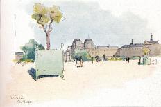 Jardin Du Luxembourg, 1915-Eugene Bejot-Framed Giclee Print