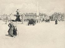 'Les Tuileries', 1915-Eugene Bejot-Giclee Print