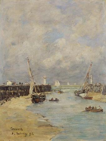 Low Tide at Trouville, 1895