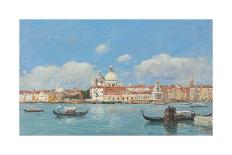 Venise, la Salute, la Douane et le Debut du Grand Canal-Eugene Boudin-Framed Premium Giclee Print