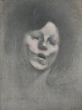 Paul Verlaine 1890 by Eugene Carriere-Eugene Carriere-Giclee Print