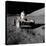 Eugene Cernan on Lunar Rover, Apollo 17-null-Stretched Canvas