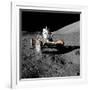 Eugene Cernan on Lunar Rover, Apollo 17-null-Framed Photographic Print