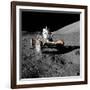 Eugene Cernan on Lunar Rover, Apollo 17-null-Framed Photographic Print