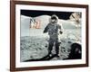 Eugene Cernan on Moon Apollo 17-null-Framed Photographic Print