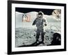 Eugene Cernan on Moon Apollo 17-null-Framed Photographic Print