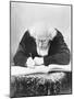 Eugene Chevreul Busy at Work-Nadar-Mounted Photographic Print