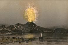 Etna Erupts 1885-Eugene Ciceri-Art Print