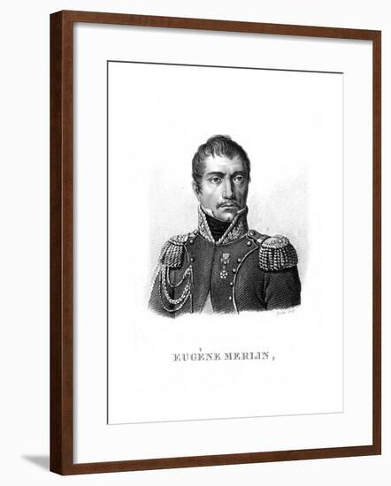 Eugene Comte Merlin-null-Framed Giclee Print