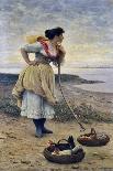 On the Terrace-Eugene de Blaas-Mounted Giclee Print