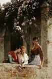 Picking Grapes-Eugene de Blaas-Premium Giclee Print