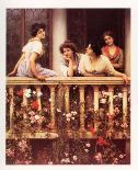 The Balcony-Eugene de Blaas-Art Print