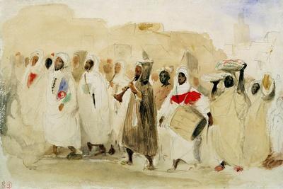 Procession of Musicians in Tangier
