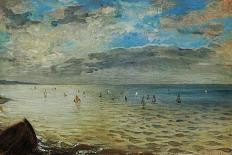 The Sea Seen from Dieppe, Ca-Eugene Delacroix-Giclee Print