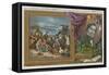 Eugene Delacroix-null-Framed Stretched Canvas