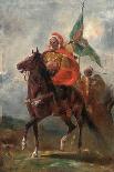 Arabs Watering their Horses-Eugene Fromentin-Giclee Print