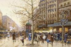 Parisian Street Scene-Eugene Galien-Laloue-Giclee Print