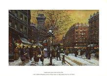 Parisian Street Scene-Eugene Galien Laloue-Laminated Premium Giclee Print