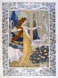 Reproduction of a Poster Advertising a Book Entitled The Romantic Age, 1887-Eugene Grasset-Giclee Print