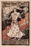 Sarah Bernhardt as Joan of Arc, 1893-Eugène Grasset-Framed Giclee Print