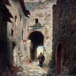 The Moorish Gate, 1835-Eugene Isabey-Giclee Print