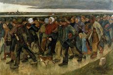 The Emigrants, Triptych-Eugene Laermans-Giclee Print