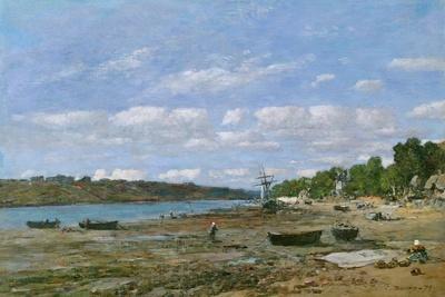 Luis Eugene Boudin 油彩画 海辺の風景 スケールモデル 新作 Luis 海辺の風景 油彩画 Boudin Eugene