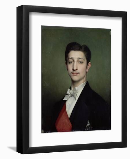 Eugene-Louis-Napoleon Bonaparte (1856-79) 1874-Jules Joseph Lefebvre-Framed Premium Giclee Print