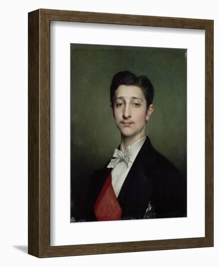 Eugene-Louis-Napoleon Bonaparte (1856-79) 1874-Jules Joseph Lefebvre-Framed Giclee Print