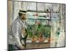 Eugene Manet (1834-92) on the Isle of Wight-Berthe Morisot-Mounted Giclee Print