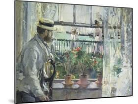 Eugene Manet on the Isle of Wight, 1875-Berthe Morisot-Mounted Giclee Print