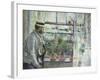 Eugene Manet on the Isle of Wight, 1875-Berthe Morisot-Framed Giclee Print