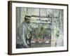 Eugene Manet on the Isle of Wight, 1875-Berthe Morisot-Framed Giclee Print