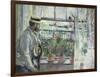 Eugene Manet on the Isle of Wight, 1875-Berthe Morisot-Framed Giclee Print