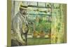 Eugene Manet on the Isle of Wight-Berthe Morisot-Mounted Premium Giclee Print