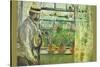 Eugene Manet on the Isle of Wight-Berthe Morisot-Stretched Canvas