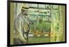 Eugene Manet on the Isle of Wight-Berthe Morisot-Framed Art Print