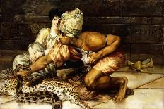 The Snake Charmer, 1884-Eugene Pavy-Giclee Print