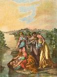 Moses Found in the Nile-Eugene Ronjat-Art Print