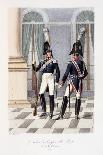 Gendarmes Des Chasses, 1815-30-Eugene Titeux-Premium Giclee Print