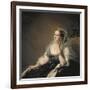 Eugenia, Empress of France, Wife of Napoleon III-Franz Xaver Winterhalter-Framed Art Print