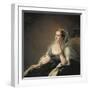 Eugenia, Empress of France, Wife of Napoleon III-Franz Xaver Winterhalter-Framed Art Print