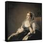 Eugenia, Empress of France, Wife of Napoleon III-Franz Xaver Winterhalter-Framed Stretched Canvas