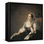 Eugenia, Empress of France, Wife of Napoleon III-Franz Xaver Winterhalter-Framed Stretched Canvas