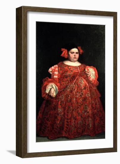 Eugenia Martinez Vallejo, Called La Monstrua-Don Juan Carreño de Miranda-Framed Giclee Print