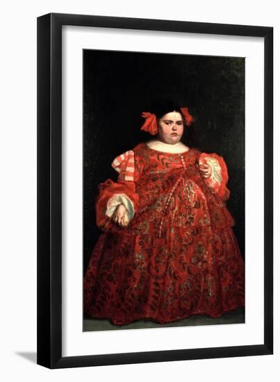 Eugenia Martinez Vallejo, Called La Monstrua-Don Juan Carreño de Miranda-Framed Giclee Print