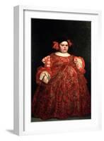 Eugenia Martinez Vallejo, Called La Monstrua-Don Juan Carreño de Miranda-Framed Giclee Print