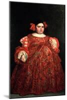 Eugenia Martinez Vallejo, Called La Monstrua-Don Juan Carreño de Miranda-Mounted Giclee Print