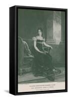 Eugenie-Bernardine-Desiree Clary-Francois Gerard-Framed Stretched Canvas