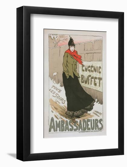 Eugénie Buffet - Ambassadeurs-Lucien Métivet-Framed Art Print